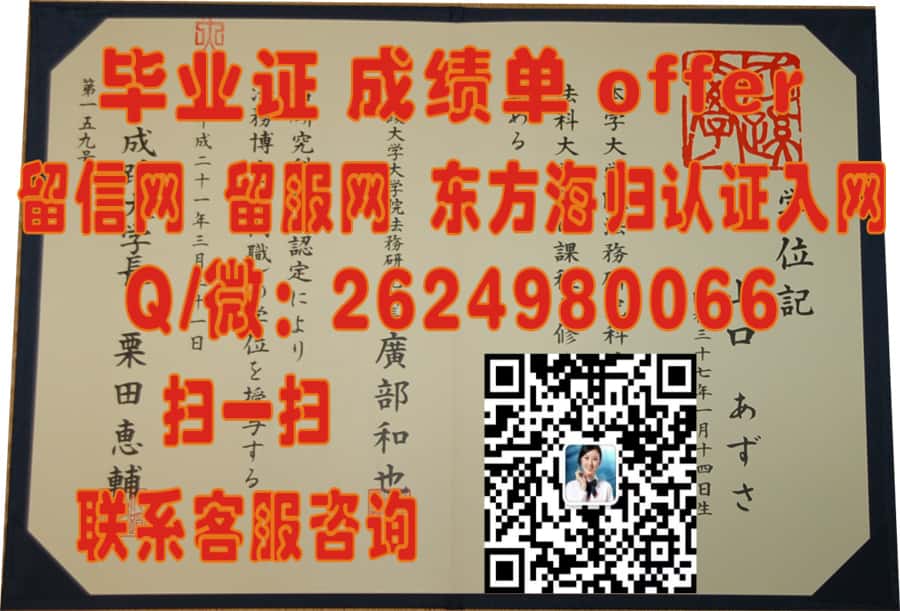北海道大学海外大学毕业证|文凭|成绩单|学位证书模板图片样本