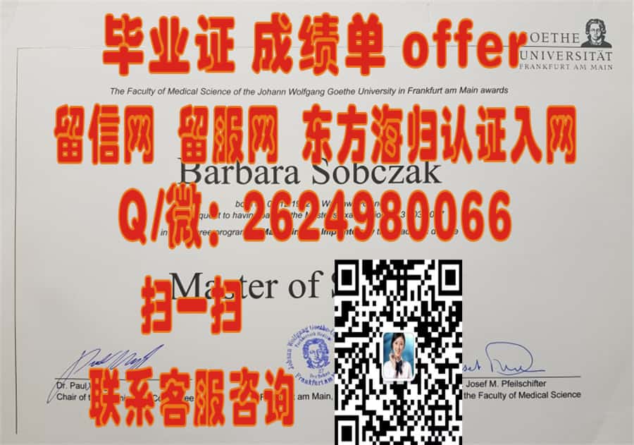 美因兹大学海外大学毕业证|文凭|成绩单|学位证书模板图片样本