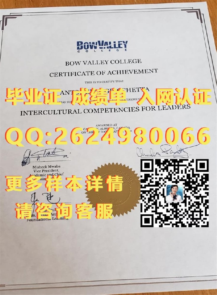 曼妮托巴大学成绩单海外大学毕业证|文凭|成绩单|学位证书模板图片样本
